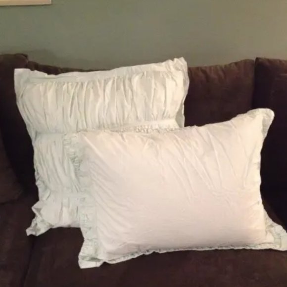 Anthropologie Cirrus Collection Pillow Sham Ivory (1 sham) - Picture 2 of 2